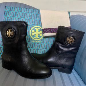 Tory Burch black Hallie Bootie